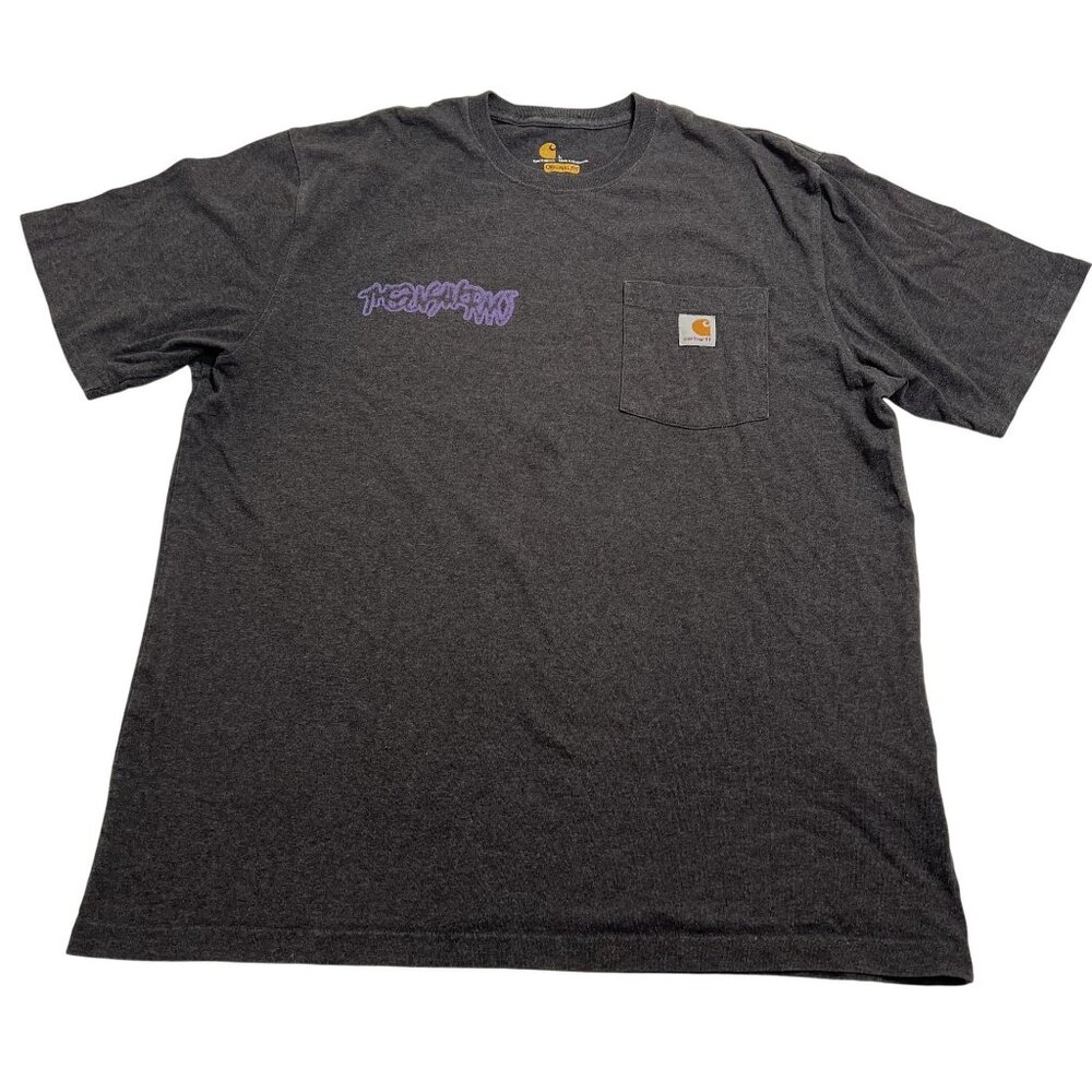 Carhartt Original Fit Graphic T-Shirt Style K87 CRH in Grey